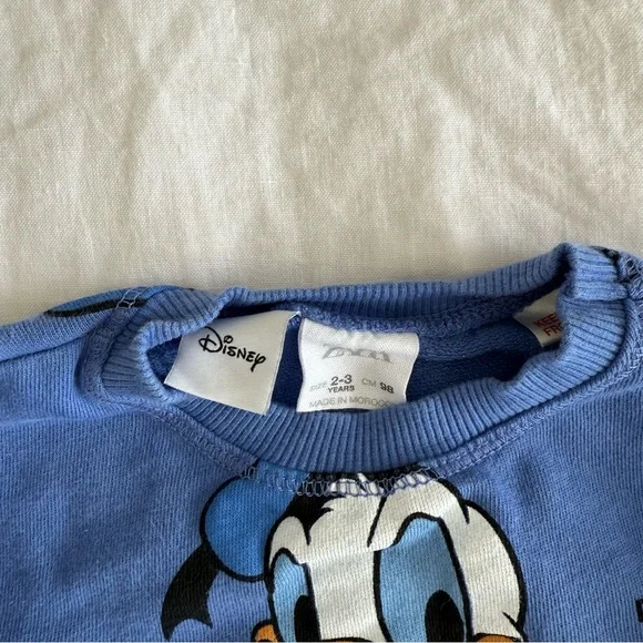EUC Zara Disney Donald Duck Set - Size 2-3 Year - Picture 3 of 7